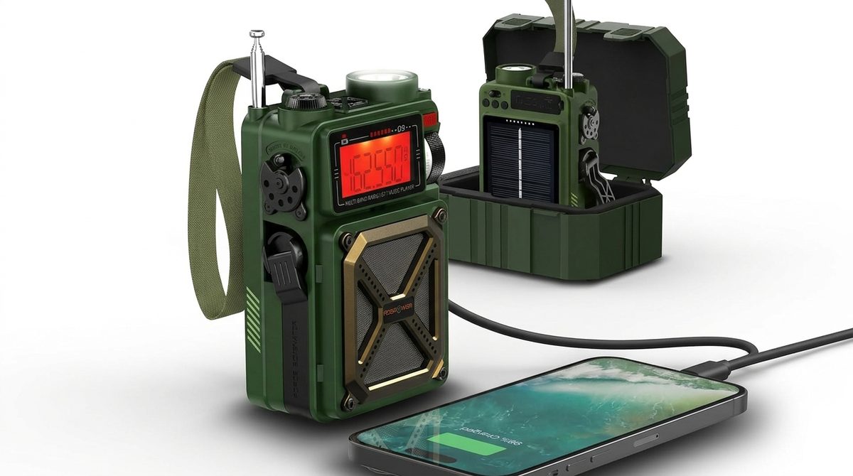 Radio de emergencia para apagones: comparativa FosPower